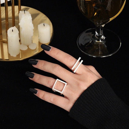 Square Stack Ring