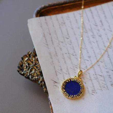 Helios Lapis Pendant