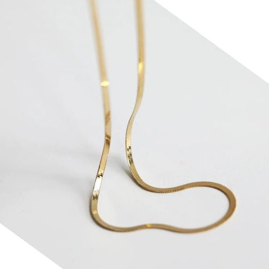 Collier unisexe à chevrons 4,2 mm