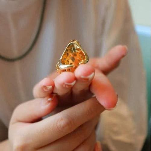 Abalone Perlmutt Ring