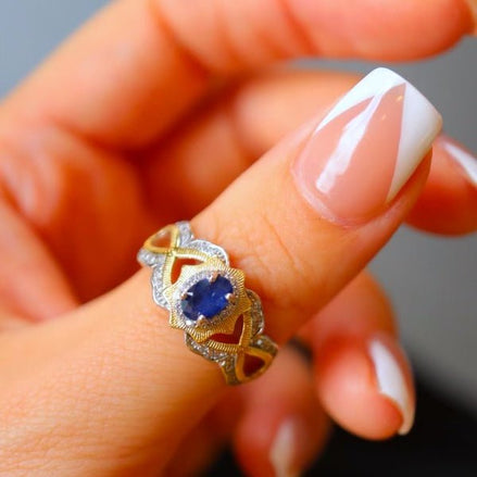 Saphirkronenring