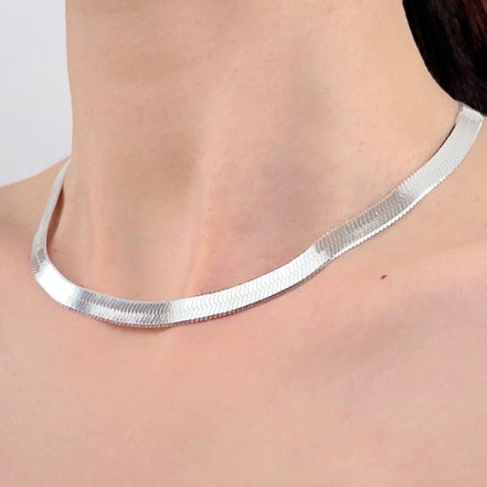 Unisex Herringbone Kette