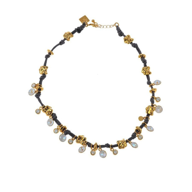 White & Gold Necklace