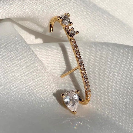 Glitter Line Ear Cuff