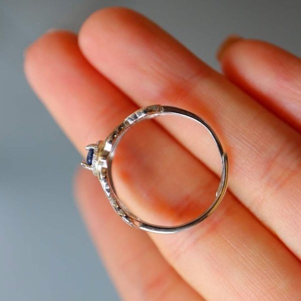 Saphirkronenring