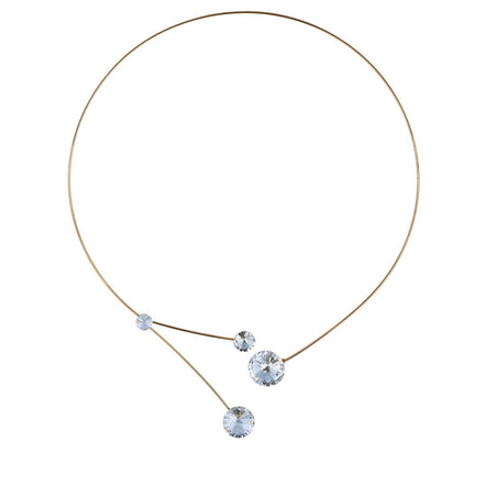 Floating Crystals Necklace