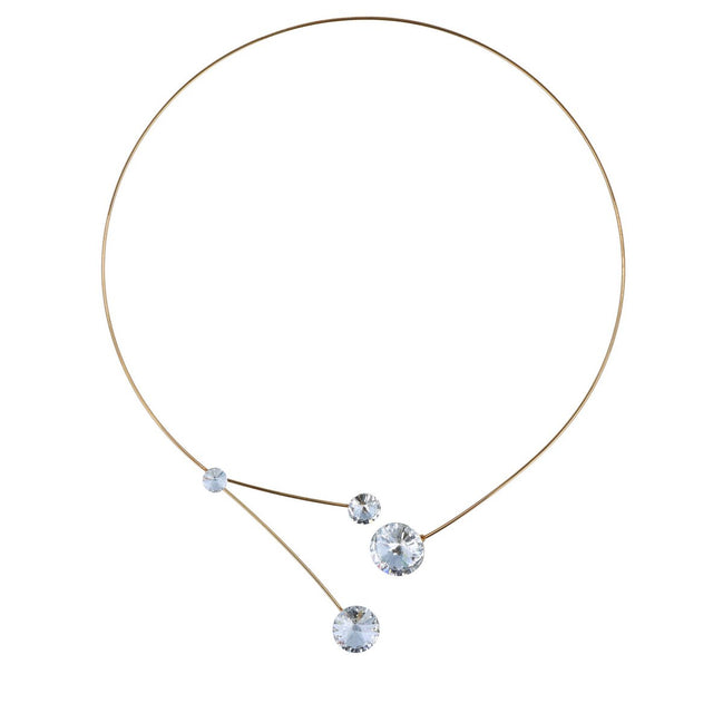 Floating Crystals Necklace