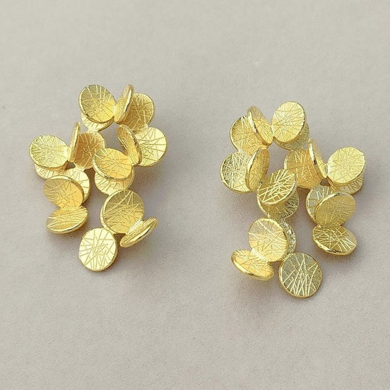 Elegant bouquet earrings