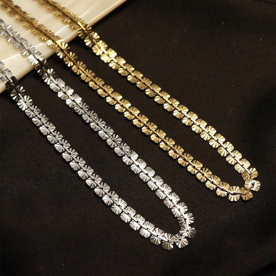 Collier flocon de neige vintage en vermeil doré et argent sterling