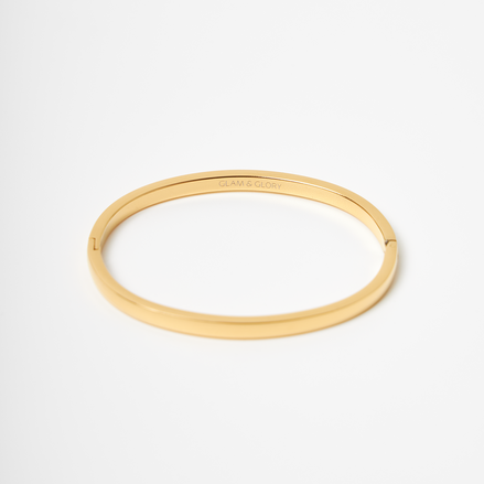 Armspange mit schlichten, abgerundeten Design