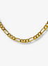 Edelstahlhalskette im Cuban-Link Figaro Design