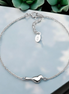 Elegantes 925 Silber Armband mit filigranem Vogelmotiv