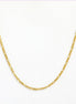 Sterling Silberkette im Retro-Design