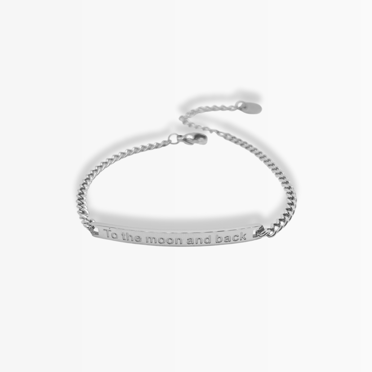 Edelstahlarmband mit Gravur, Moon N Back