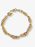 Armband aus Messing im Pig-Snout-Kettengliederdesign 