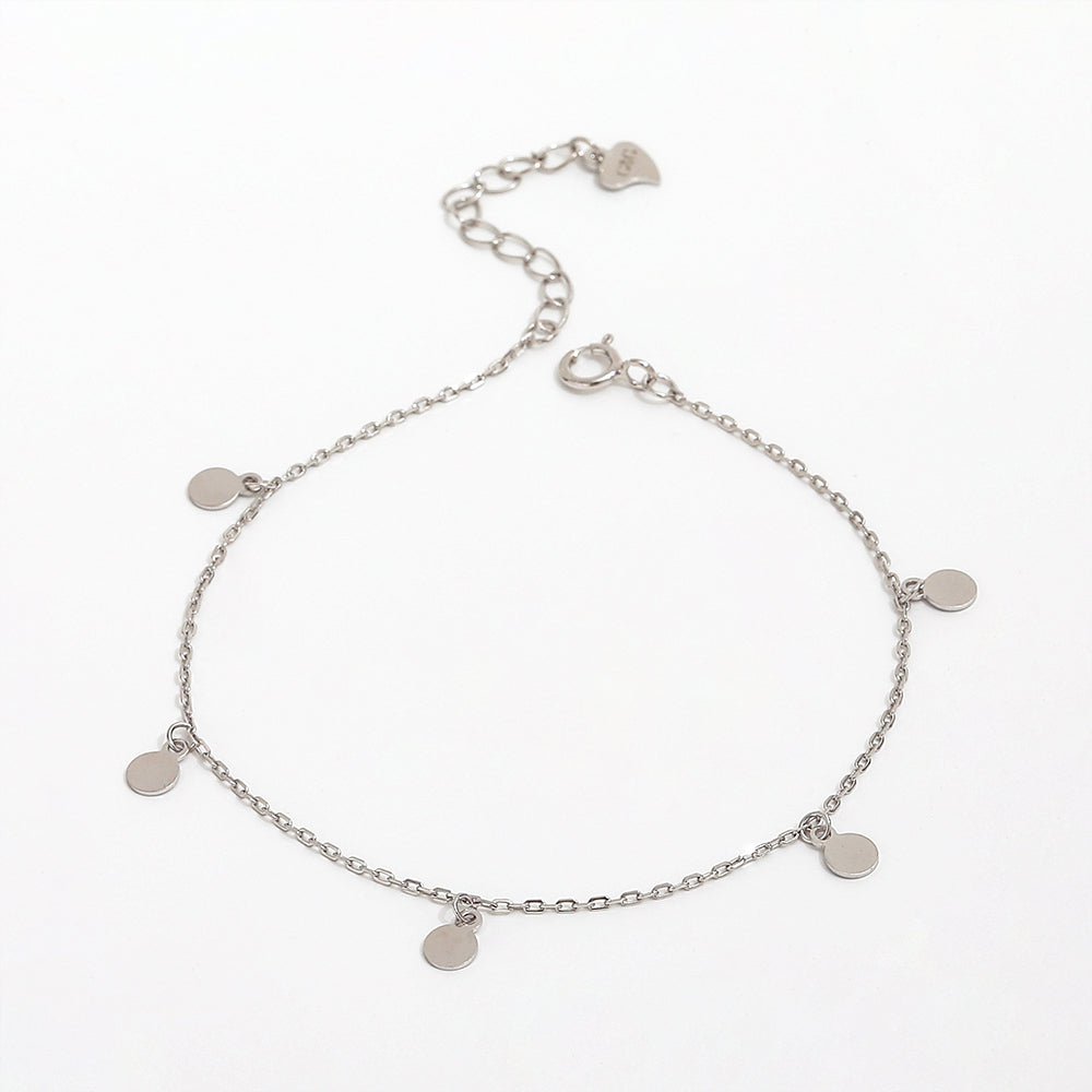Edelstahlarmband mit kleinen Coins