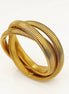 Trinity Stretch Bracelet, vergoldet, stretchig