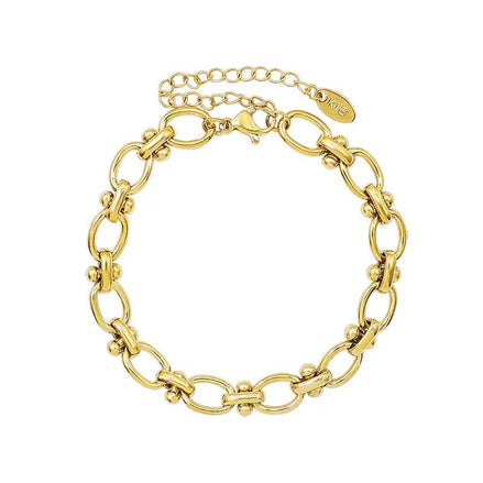 Edelstahlarmband im Y2K Retro-Look