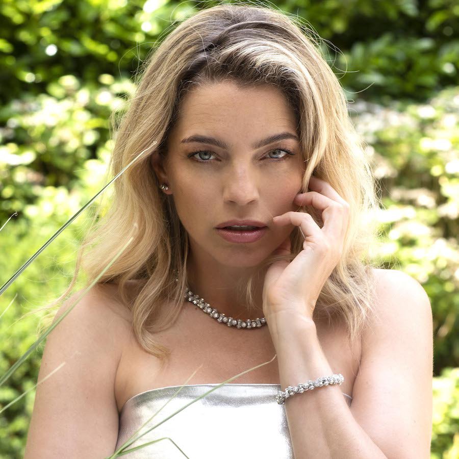 Barrel Bracelet - Rhodium