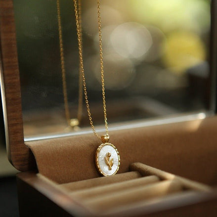 Tulip Pearl Necklace