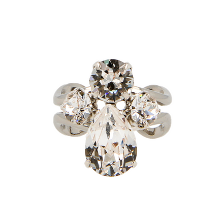 Bague Scarabée d'argent - Petite