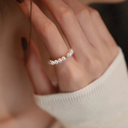 Halo Pearl Ring