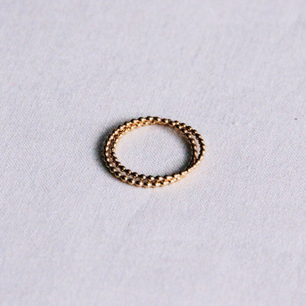 Miniherzenarmband aus Edelstahl