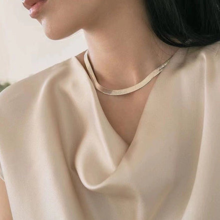 Unisex Herringbone Kette
